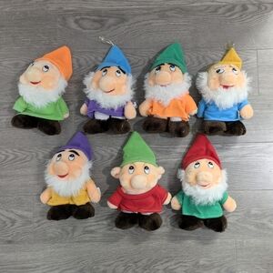 Colorful Plush Seven Dwarfs Set for Kids